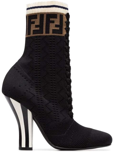 fendi sock boots red|fendi boots 2021.